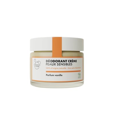 Déodorant Peaux Sensibles Vanille CLEMENCE ET VIVIEN