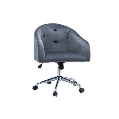 Chaise de bureau à roulettes capitonnée SHARON MILIBOO