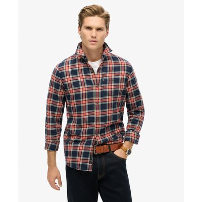 Chemise à carreaux Vintage en coton bio SUPERDRY