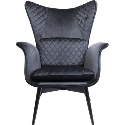 Fauteuil en velours, TUDOR KARE DESIGN