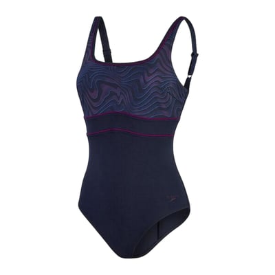 Maillot de bain 1 pièce motif/style éclipse SPEEDO