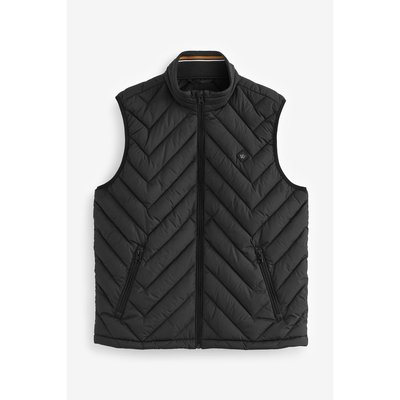 Veste sans manches à col cheminée et chevrons NEXT