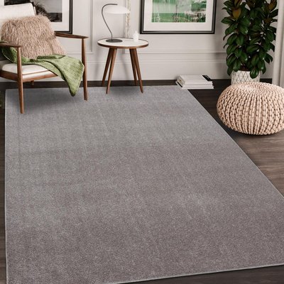 Tapis salon et chambre tissé motif uni SOULA UN AMOUR DE TAPIS