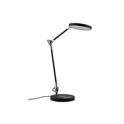 Lampe De Bureau Numis Aluminium Noir Et Platine PAULMANN