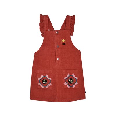 Robe isma velours bretelles enfant SUCRE D'ORGE