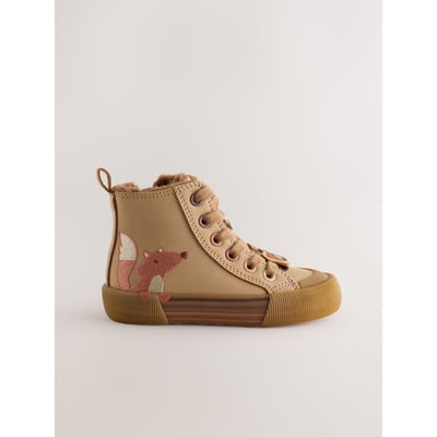 Baskets montantes avec zip NEXT