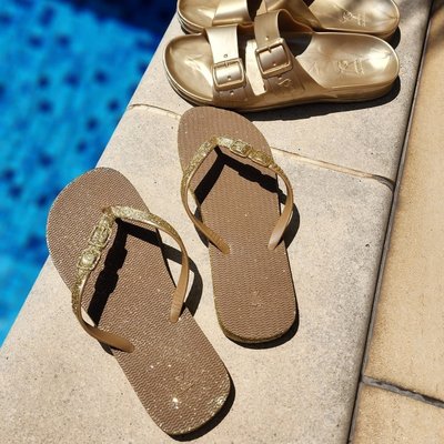 Tongs Morango Glitter CACATOES