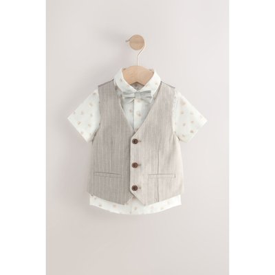 Chemise, gilet et nœud papillon ensemble NEXT