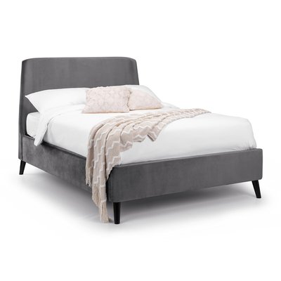 Messina Curved Velvet Bed SO'HOME