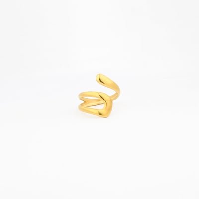 Bague ouverte en acier inoxydable BALABOOSTE