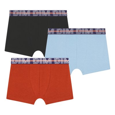 Dim Ecodim, Lot de 3 Boxers Coton DIM