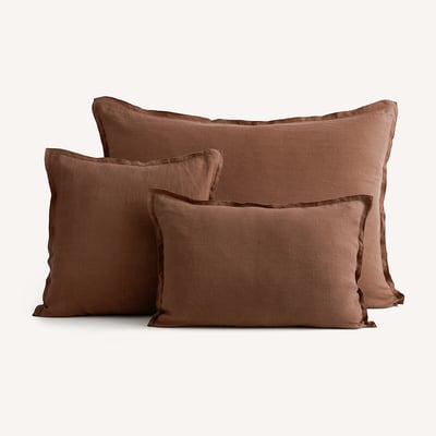 Elina Cushion Cover in Washed Linen AM.PM