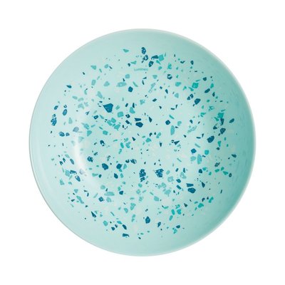 Assiette creuse grise 20cm Venizia - Luminarc - Verre opale extra résistant LUMINARC