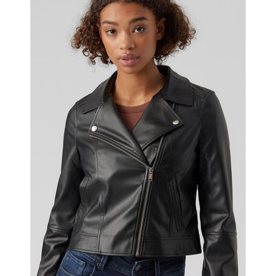 Blouson simili cuir femme pas cher La Redoute