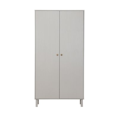 Armoire 2 portes 1 tiroir en bois H195cm - MADU WOOOD