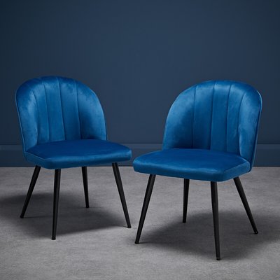 Velvet Dining Chairs (Set of 2) SO'HOME