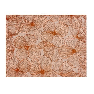 Set de table enduit, A LA CARTE FLEURS PAPILLONS LE JACQUARD FRANCAIS