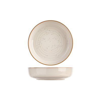 Lot de 6 assiettes creuses en grès, BALTIC COSY&TRENDY