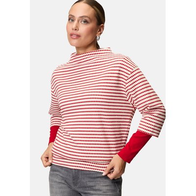 Sweatshirt milleraies à manches 3/4 ZERO