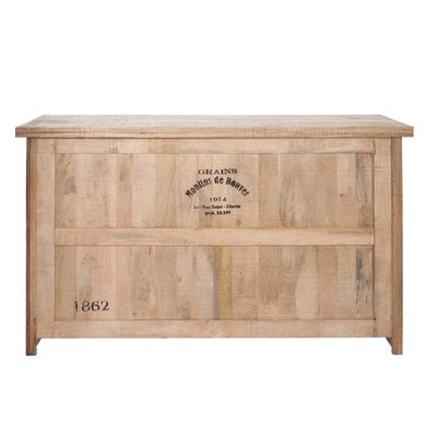 Bar en bois clair 3 tiroirs 2 tablettes - CASIMIR HELLIN, DEPUIS 1862