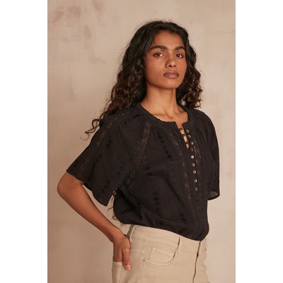Blouse brodée cherry Maison 123