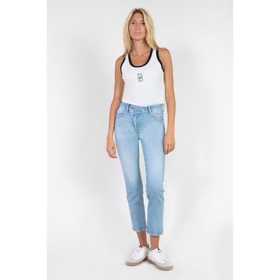 Jeans push-up regular, droit taille haute PULP, 7/8ème LE TEMPS DES CERISES