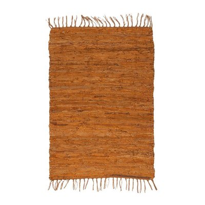 Tapis en cuir tressé THE DECO FACTORY