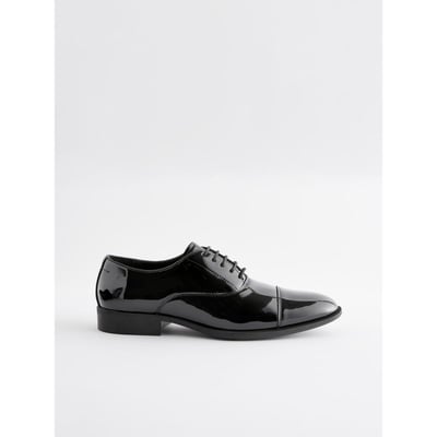 Chaussures oxford vernies à bout rapporté NEXT