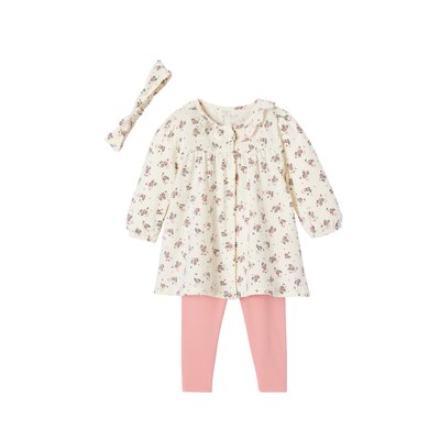 Ensemble robe + legging + bandeau VERTBAUDET
