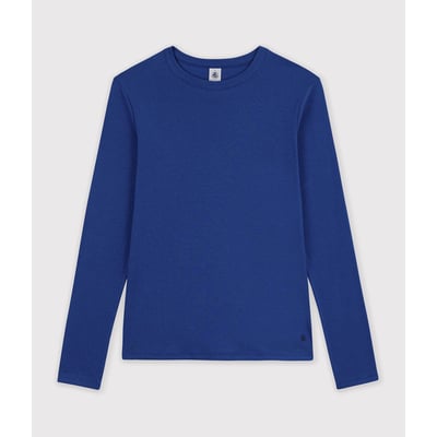 T-shirt col rond, manches longues PETIT BATEAU