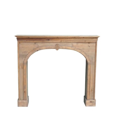 Console cheminée en bois BELOEIL CHEHOMA