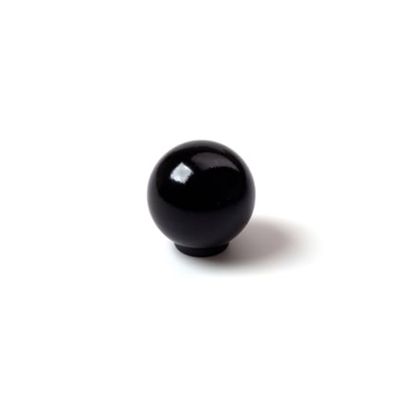 Bouton De Meuble Décoratif Boule Noire, Diam. 34 Mm REI