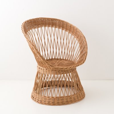 Fauteuil en osier FRANZ KOK
