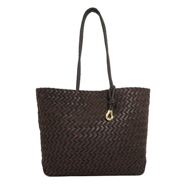 Sac fourre-tout en cuir texturé - DAXON DUNE LONDON