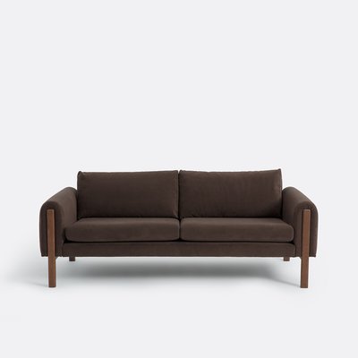 Sofá de terciopelo, 3 plazas, VINO LA REDOUTE INTERIEURS