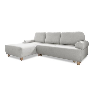 Canapé d'Angle Convertible en Tissu 4 places - OLLI LISA DESIGN