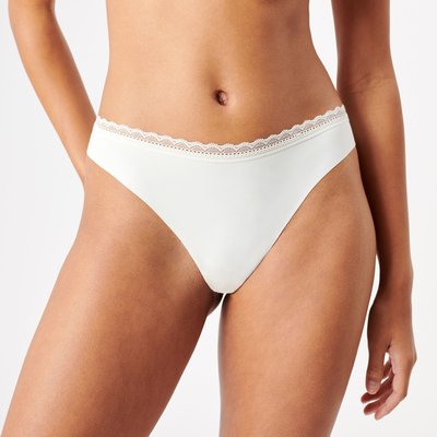 Tanga en microfibre et dentelle vert NEW BARAKAKIZ UNDIZ