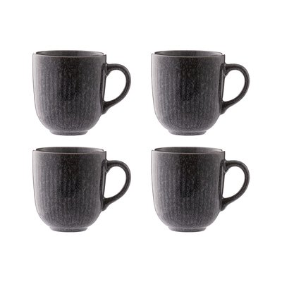 Set of 4 Reactive Linear Mugs MASON CASH