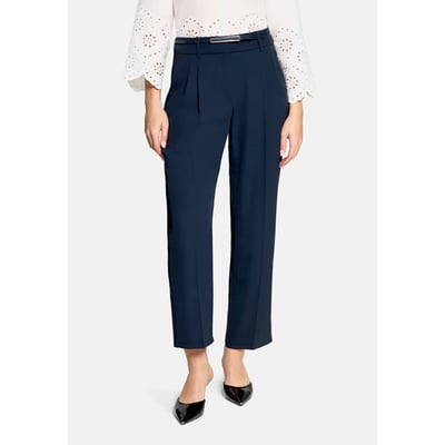 Pantalon en toile unicolore BETTY BARCLAY