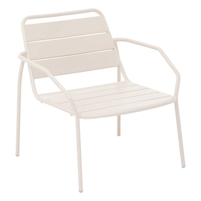 Fauteuil de jardin empilable en acier PHUKET HESPERIDE