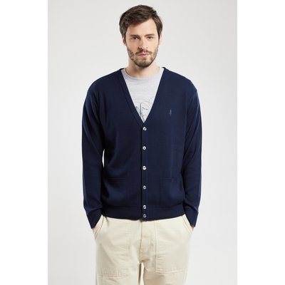 Gilet boutonné en coton GUY DE BERAC