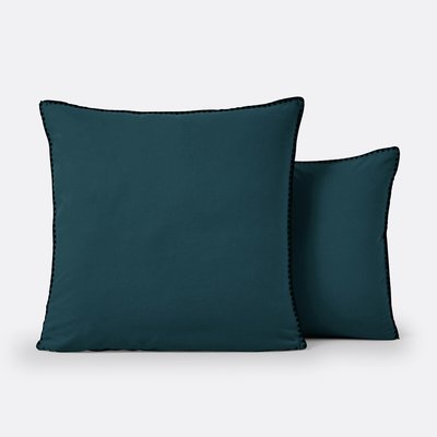 Signatures Merida Embroidered 100% Washed Cotton Pillowcase LA REDOUTE INTERIEURS