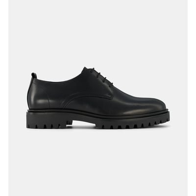 Derbies crantés olive cuir COMPTOIR GL