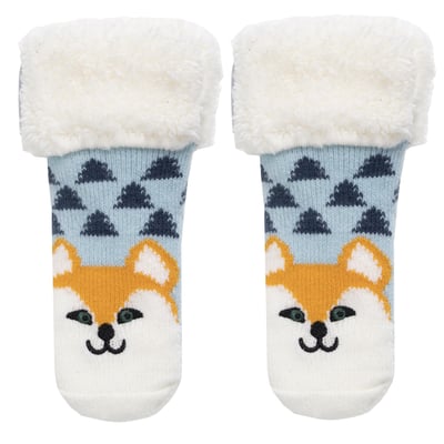 Chaussettes anti-dérapantes maille jacquard, picots antidérapants ISOTONER