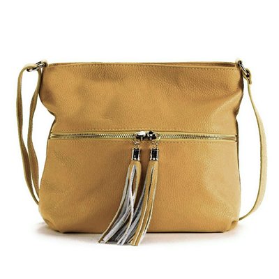 Sac bandoulière en cuir italien LONDON OH MY BAG