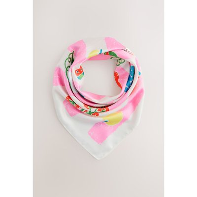 Foulard carré en satin NEXT