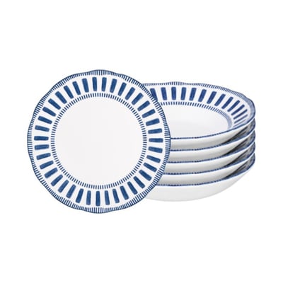 Assiette creuse Napoli   22 cm (lot de 6) - NAPOLI TABLE PASSION