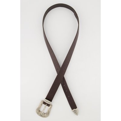 Ceinture en cuir style cow-boy ULLA POPKEN