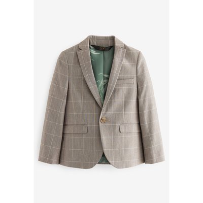 Veste de costume à carreaux coupe classique NEXT