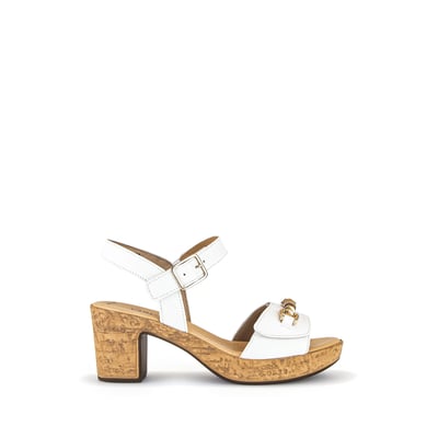 Sandales en cuir à talon décroché GABOR